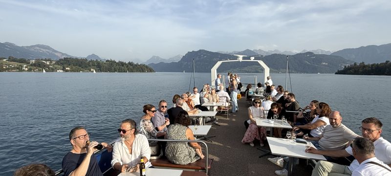 Gelungener Partneranlass direkt am See