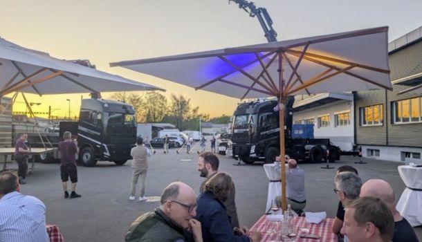 Firmenbesuch bei India Zelt & Event AG